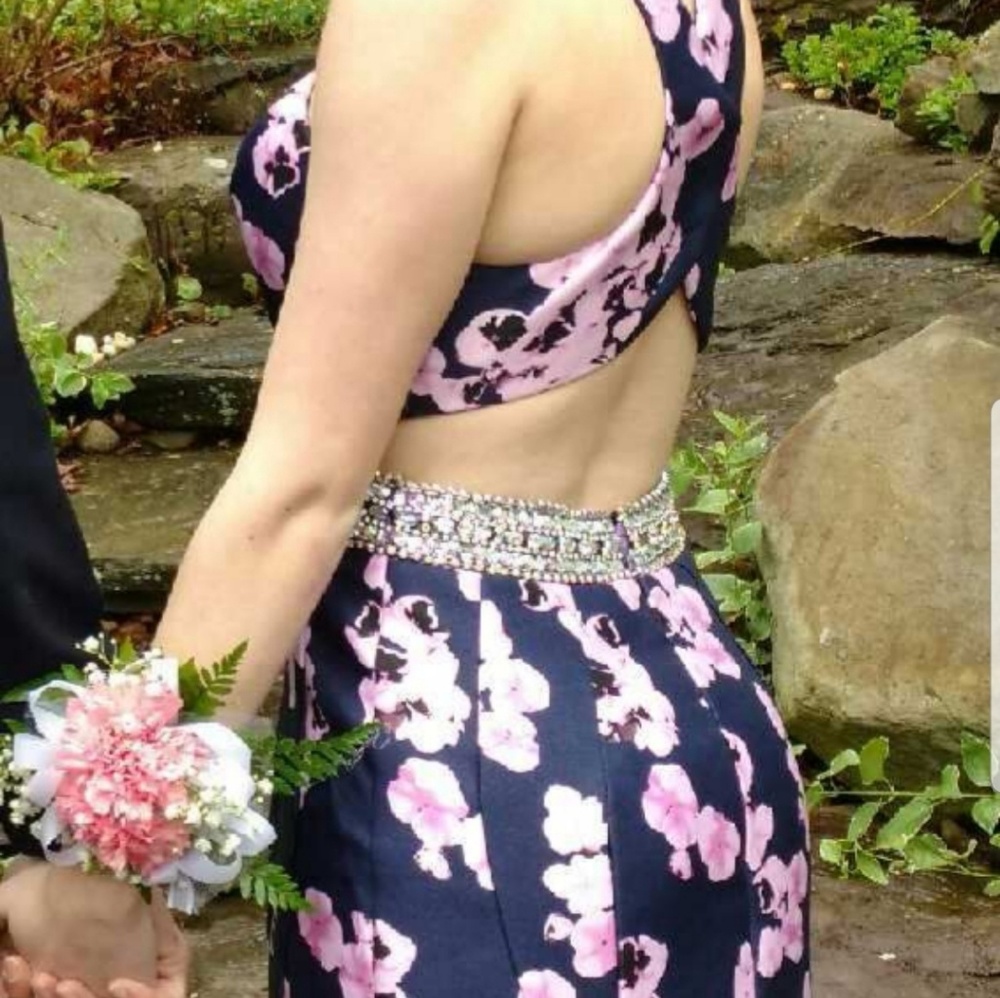 Floral prom dress